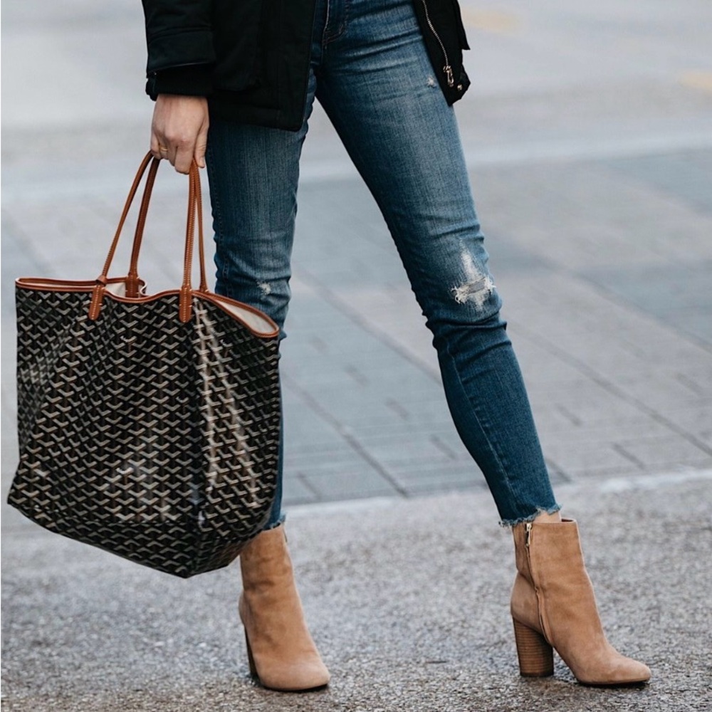 Sam Edelman Tan Suede Ankle Boots